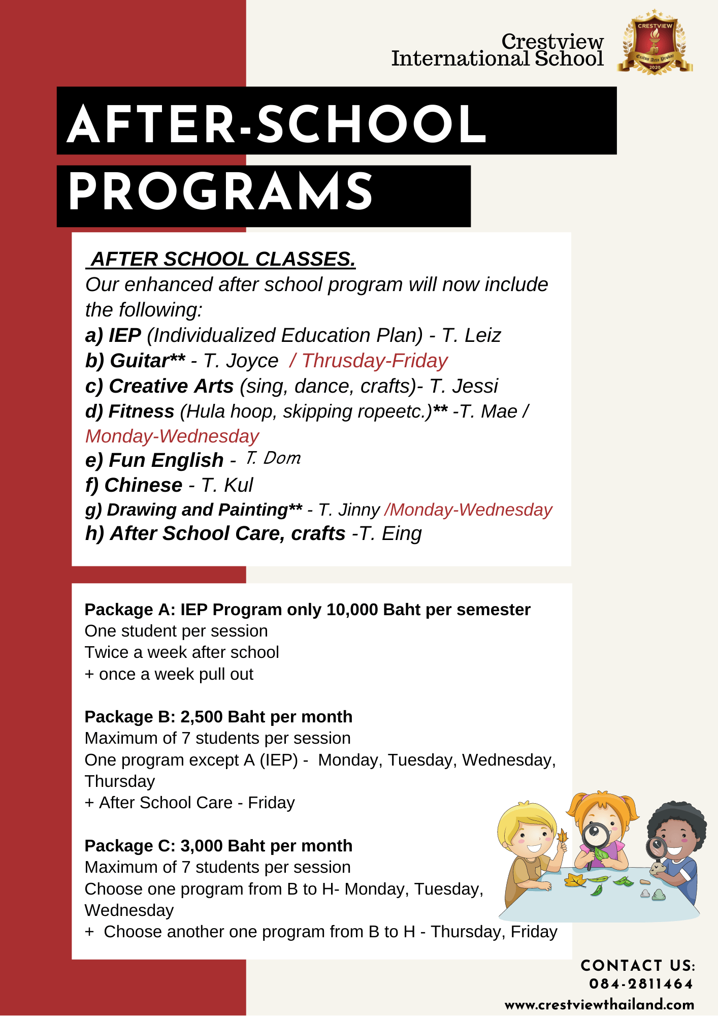 After School Program Crestview International School