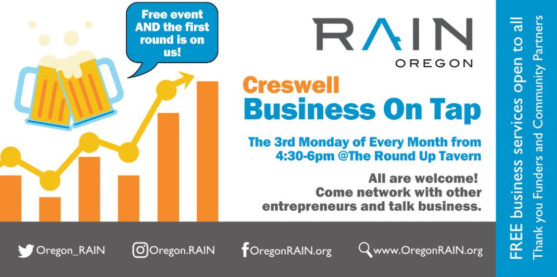 Chamber Partnership with Oregon RAIN Creswell Chamber of Commerce