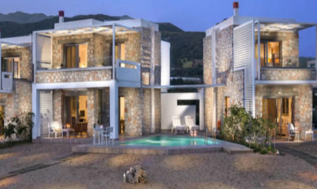 Complex Of Three Stone Built Tourist Residences In Paleochora, Chania Cretacon Green Energy