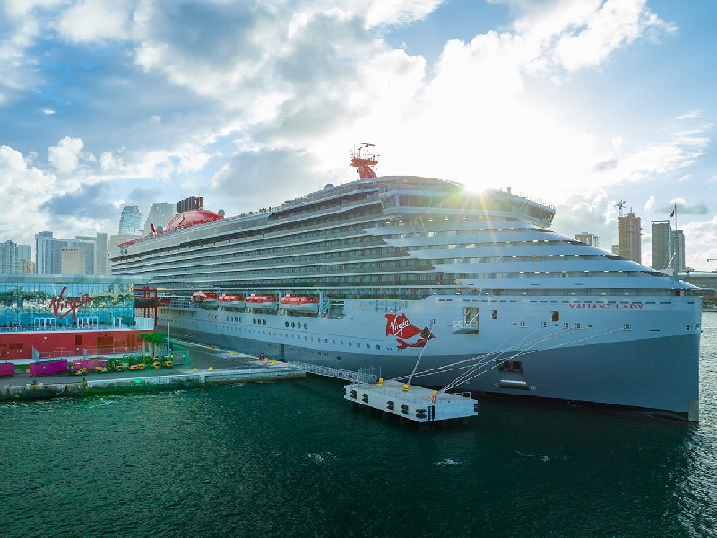 Second Virgin Voyages Ship Arrives in Miami Crew Center