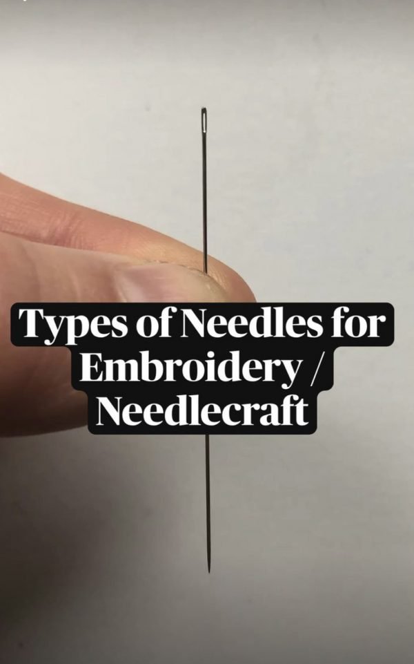 Types of Sewing and Embroidery Needles And Their Uses Crewel Ghoul