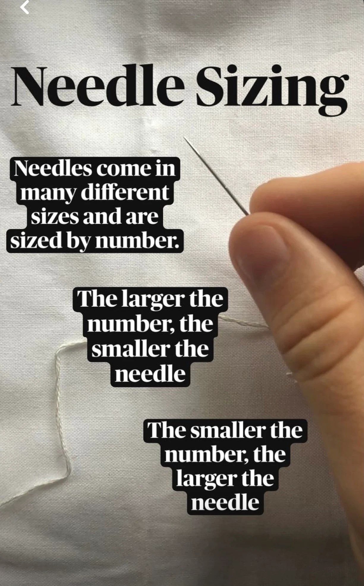 Types of Sewing and Embroidery Needles And Their Uses Crewel Ghoul