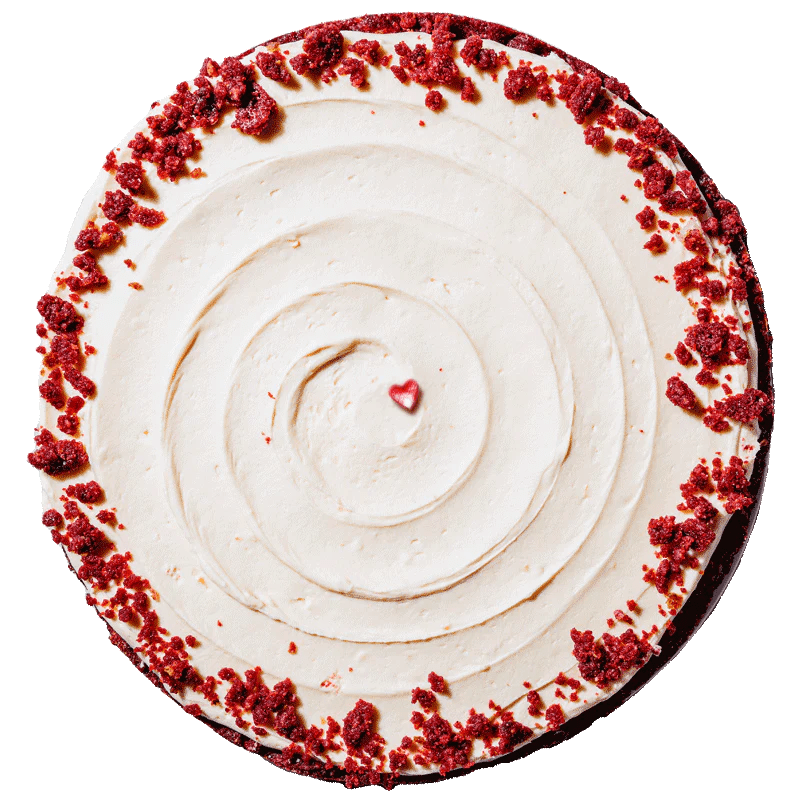 Red Velvet Cookie Cake Crewkies