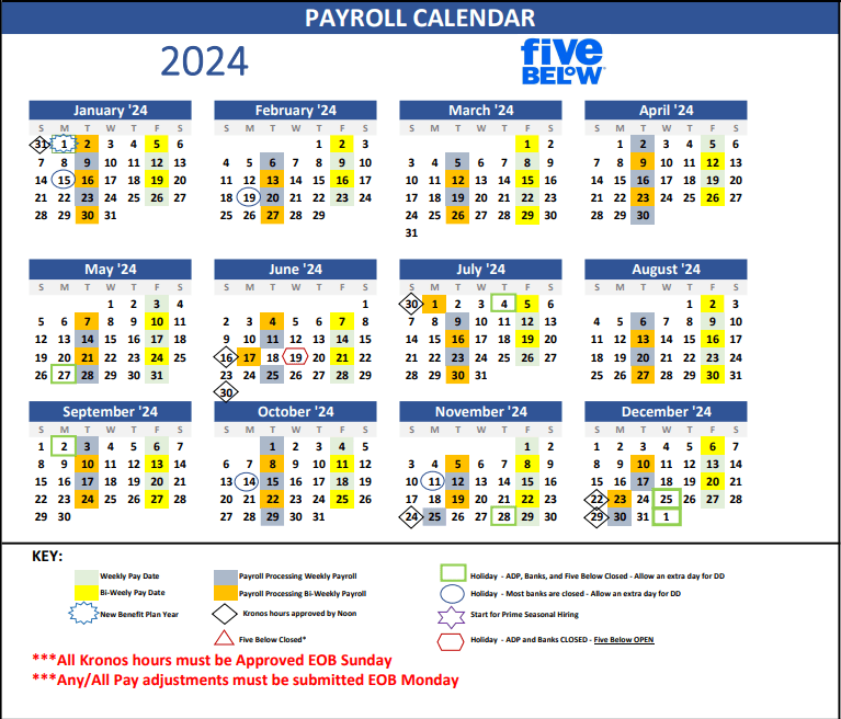 2024 Adp Payroll Calendar - Kitti Micaela