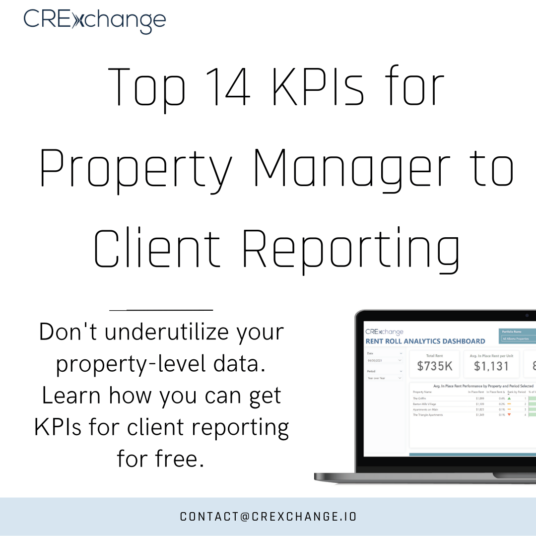 Top 14 Commercial Real Estate KPIs for Property Manager to Client