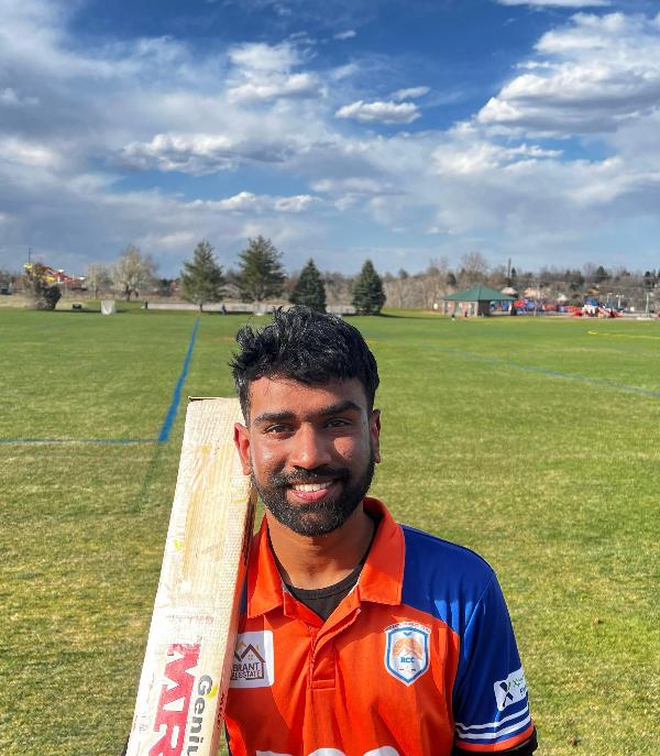 League Littleton CC Panthers vs Rockies CC Hawks Colorado Cricket League