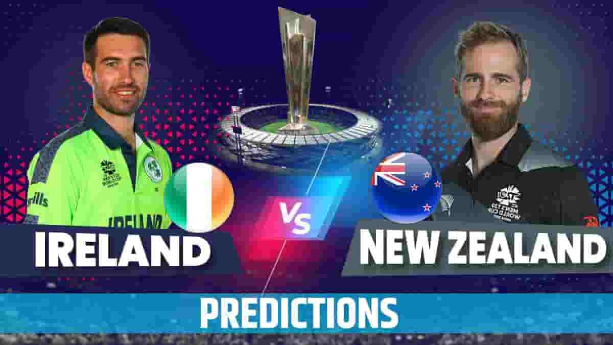 T20 World Cup Ireland vs New Zealand Updates and Predictions
