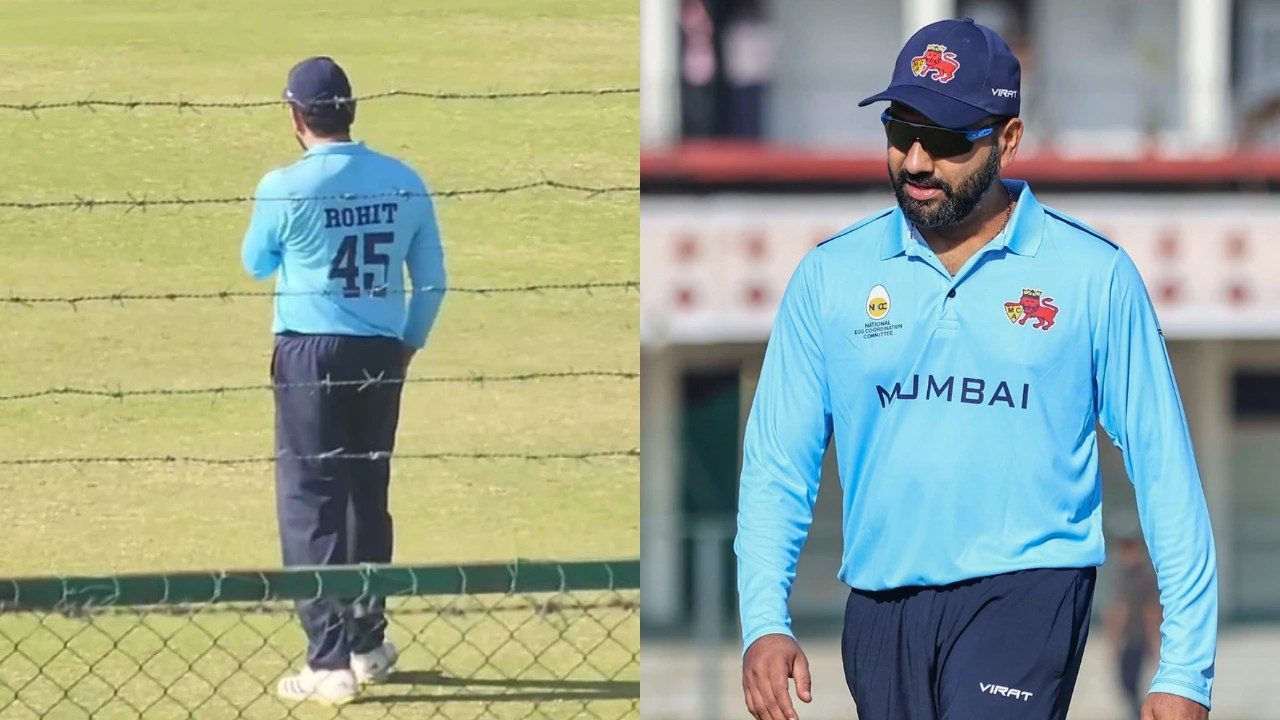 Rohit Sharma faces ‘vada pav’ sledging during Vijay Hazare Trophy comeback; video breaks internet Rohit Sharma faces ‘vada pav’ sledging during Vijay Hazare Trophy comeback; video breaks internet