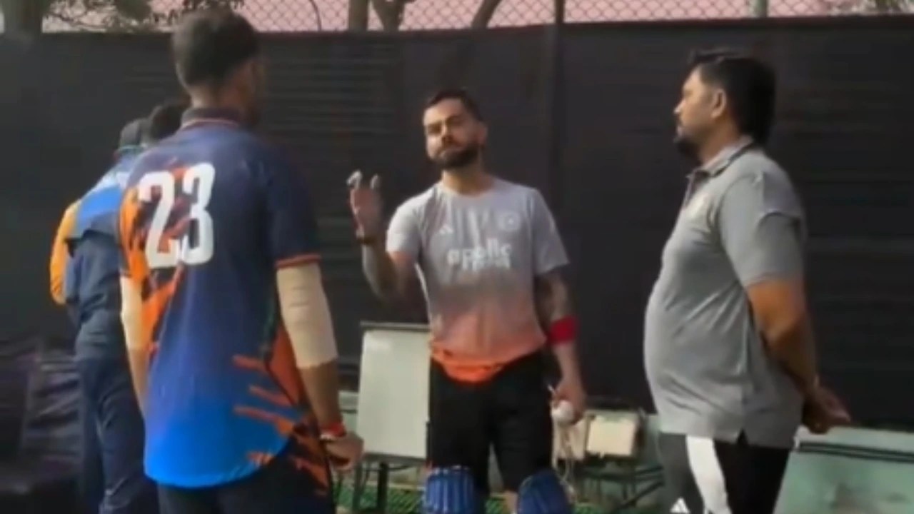 Virat Kohli creates a special moment for a local net bowler in Vadodara Virat Kohli creates a special moment for a local net bowler in Vadodara