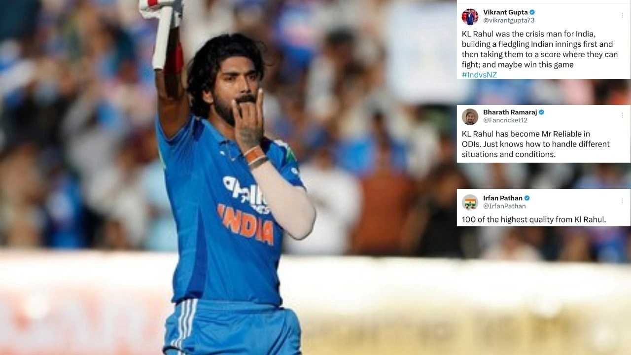 KL Rahul crowned India's 'Mr Reliable’ after stunning century vs New Zealand in Rajkot KL Rahul crowned India's 'Mr Reliable’ after stunning century vs New Zealand in Rajkot