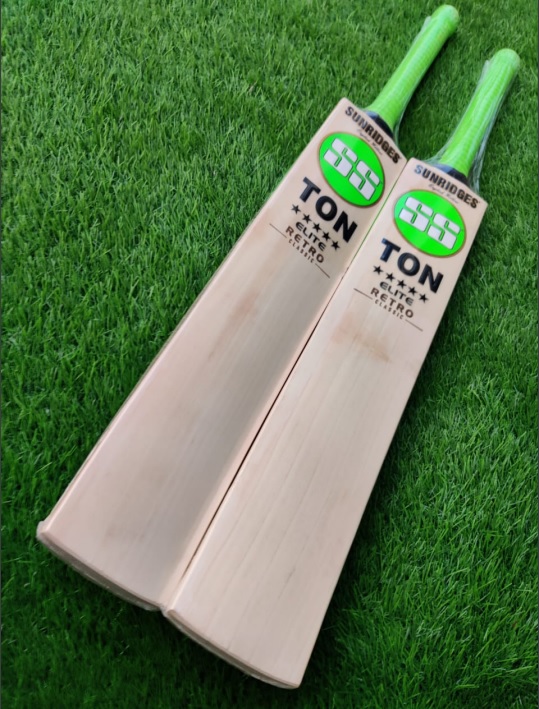 Brand New SS Ton (Elite Retro) English Willow Cricket Bat Grade 3