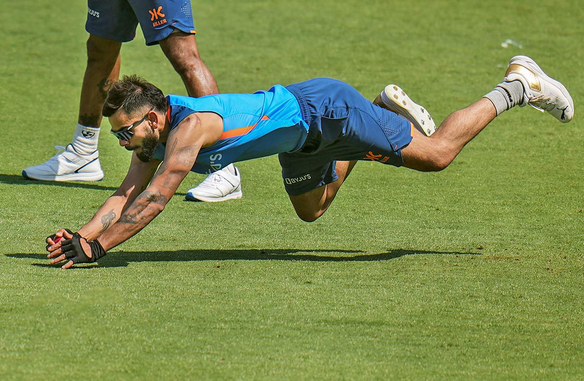 IND vs AUS 3rd Test Team India starts practice at Indore