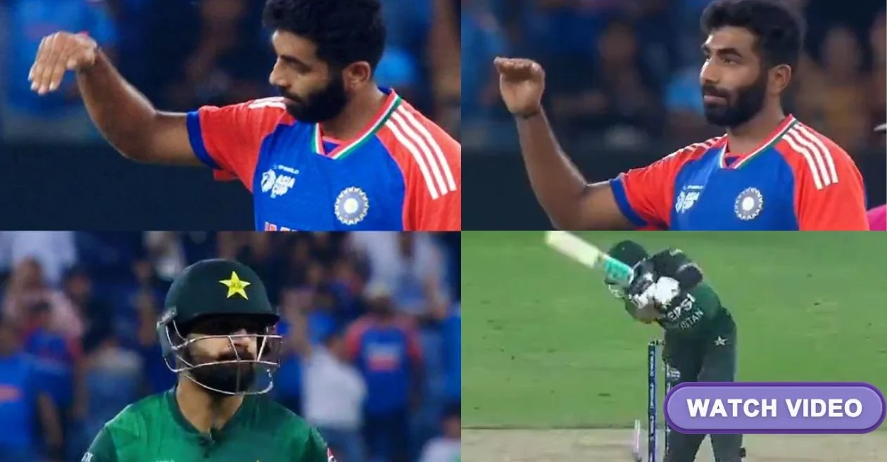 IND vs PAK [WATCH]: Jasprit Bumrah stuns Haris Rauf with ‘plane’ send-off in Asia Cup 2025 final in Dubai