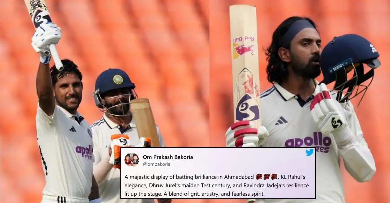Fans react as Dhruv Jurel, Ravindra Jadeja and KL Rahul’s centuries headline India’s dominance over West Indies on Day 2 of 1st Test Fans react as Dhruv Jurel, Ravindra Jadeja and KL Rahul’s centuries headline India’s dominance over West Indies on Day 2 of 1st Test