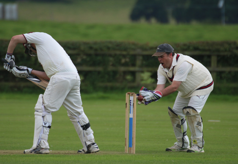 Skipton Cricket club wicketkeeper