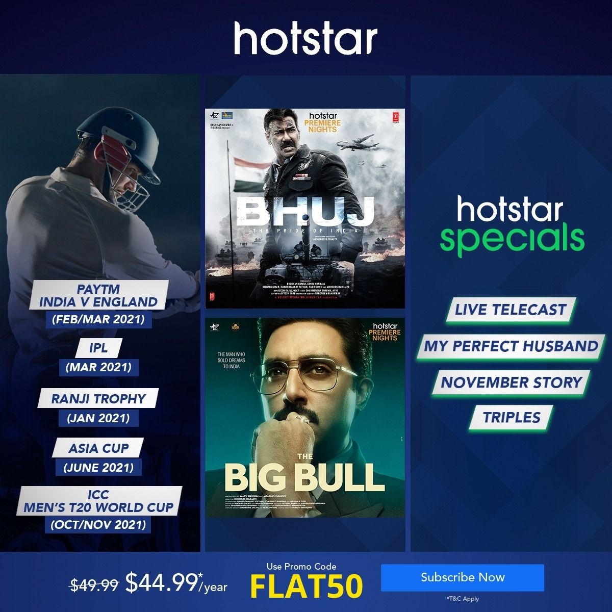 Hotstar US deals & Discount 2021 (Streaming Services Guide)