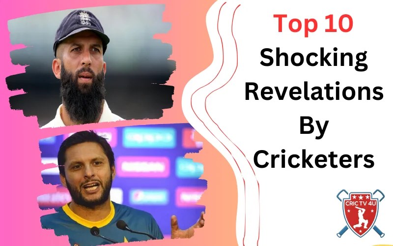 Top 10 Shocking Revelations By Cricketers Crictv4u