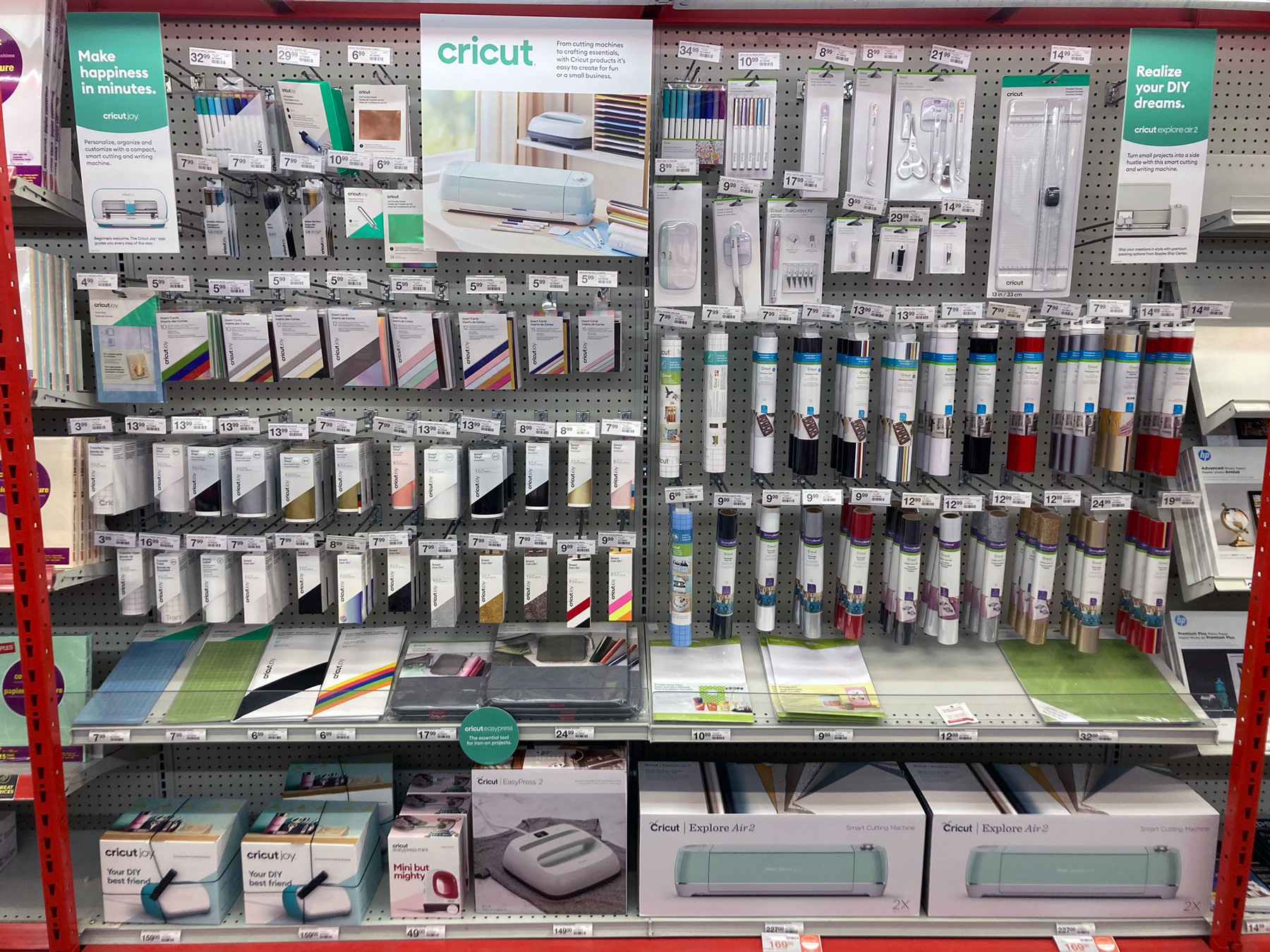 Staples now carries Cricut machines and materials Cricut
