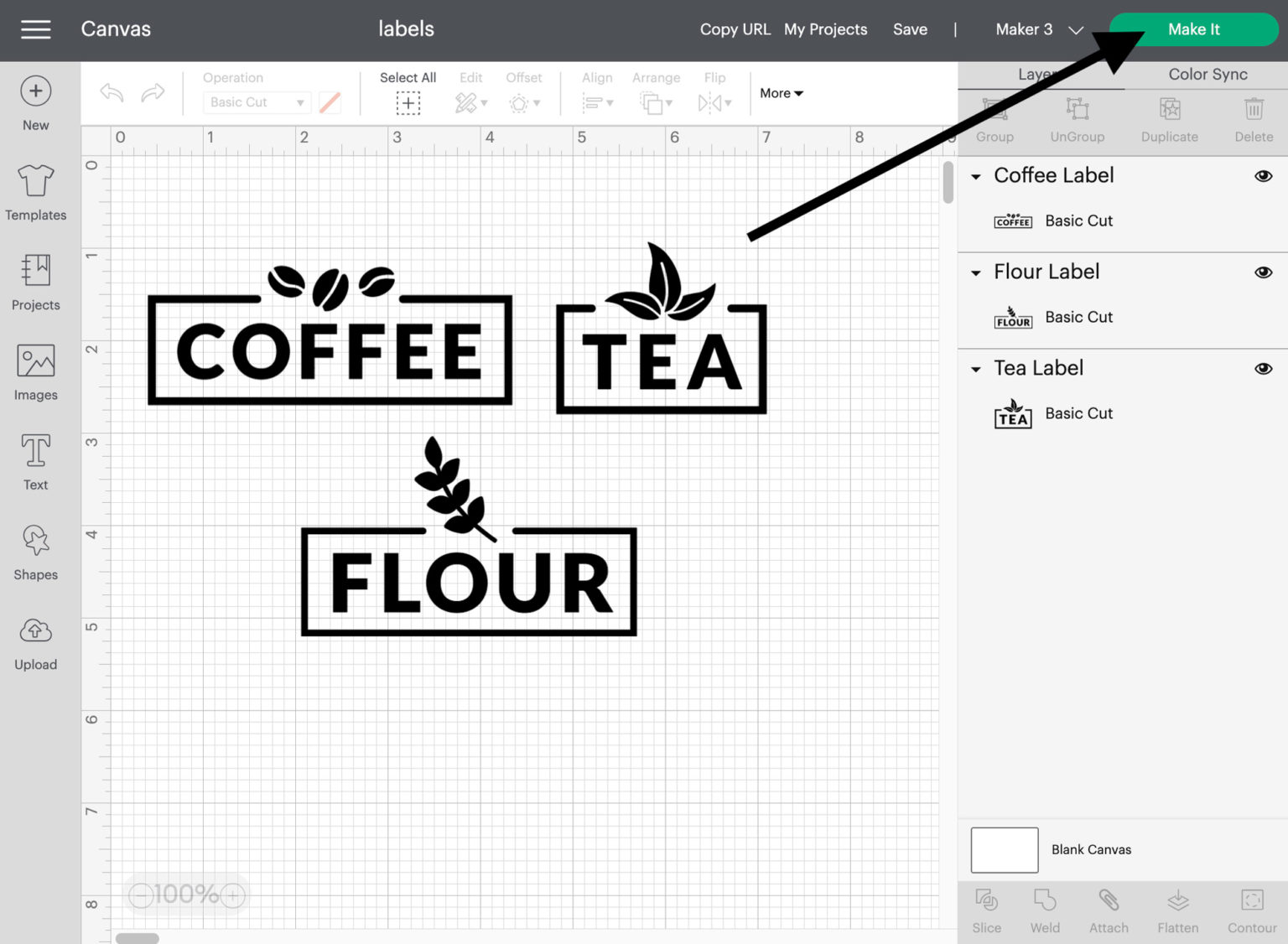 Make labels with Cricut — Easy HowTo Instructions with video — Cricut