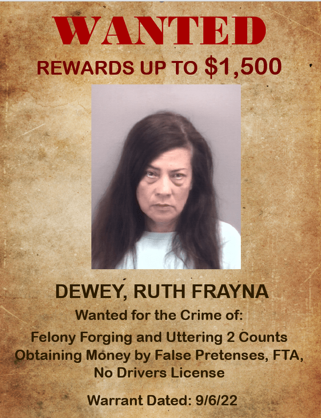 Dewey, Ruth Frayna Virginia Beach Crime Solvers