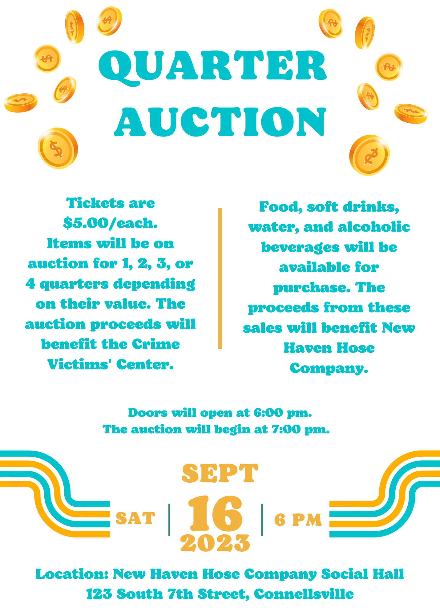 Quarter Auction Crime Victims Center of Fayette County