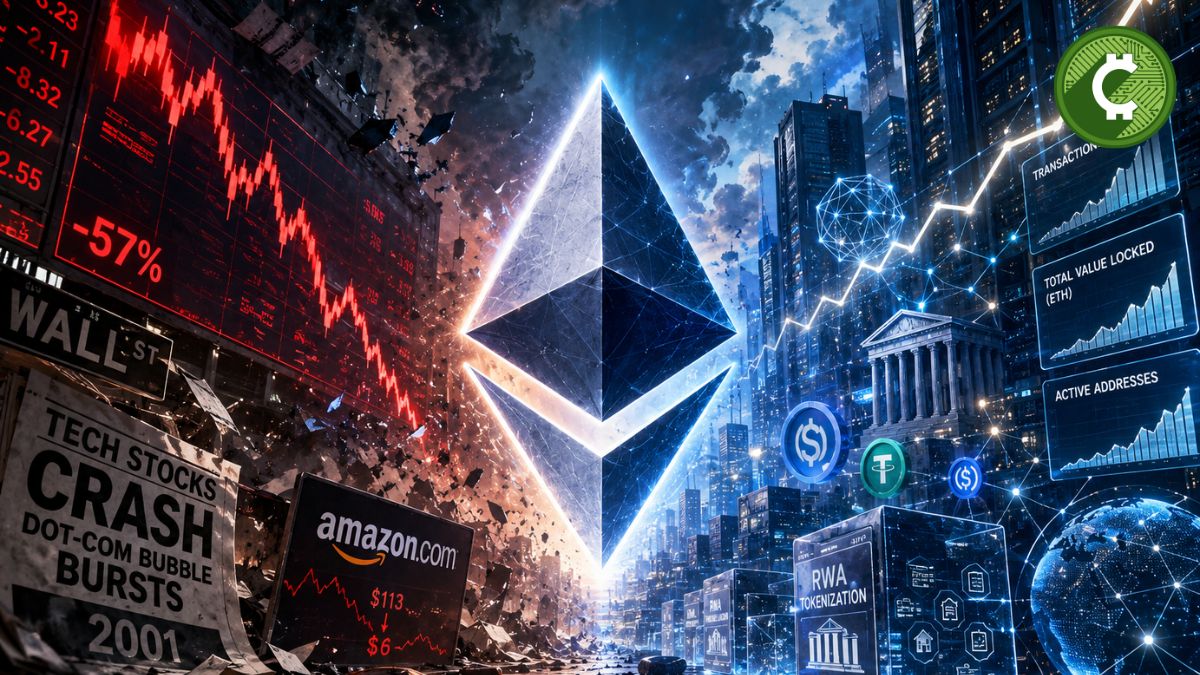 Standard Chartered compare Ethereum à Amazon en 2001 Standard Chartered compare Ethereum à Amazon en 2001