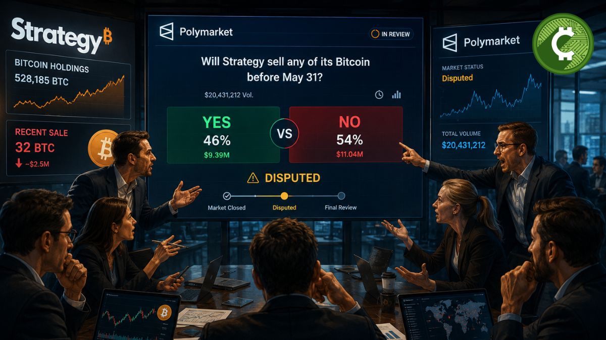 Polymarket fait face à un différend concernant la vente de Bitcoin par Strategy Polymarket fait face à un différend concernant la vente de Bitcoin par Strategy