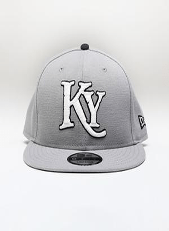 NEW ERA KY Snapback in Grey Crisp Boutique New Era Snapback Kentucky(04)