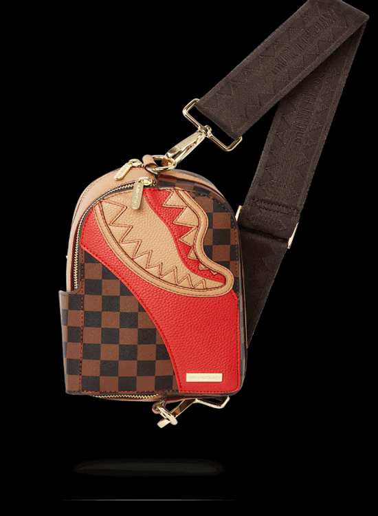SPRAYGROUND Raceway Henny Backpack Sling Crossbody bag