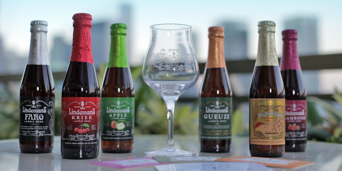 ламбик Lindemans, пиво Lindemans, сок в пиве
