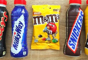M&M’s, Twix, Snickers