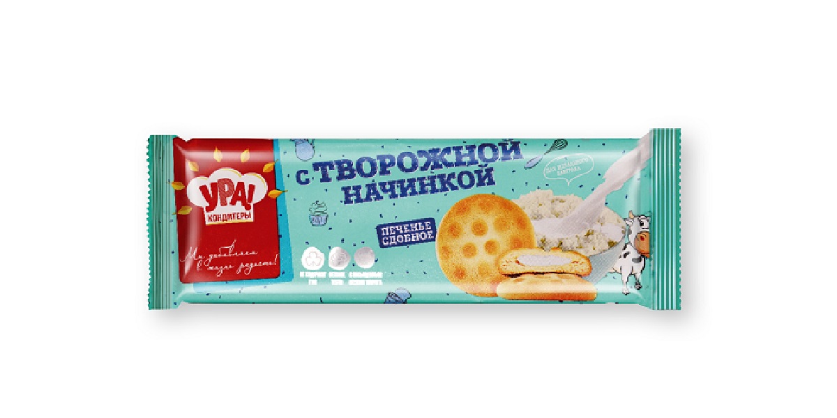 Печенье «С творожной начинкой», «Ура кондитеры», BEST BAKERY PRODUCT