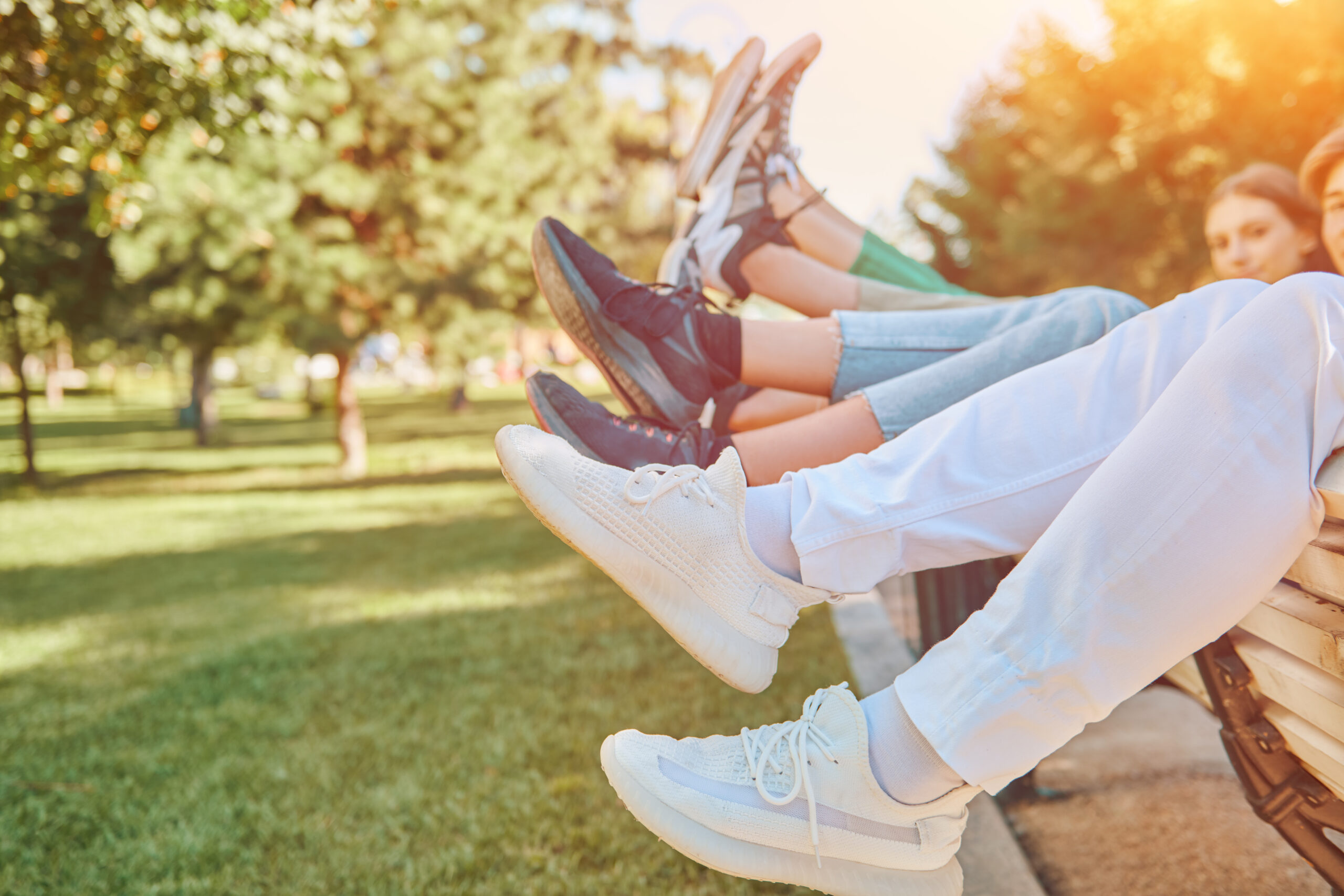 What age should you stop wearing trainers?