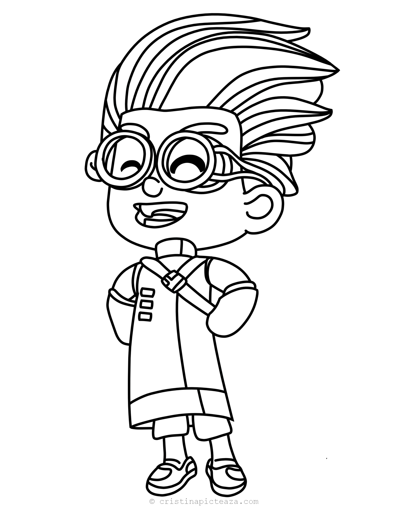 Eroi in Pijamale de Colorat Planse de colorat PJ Masks