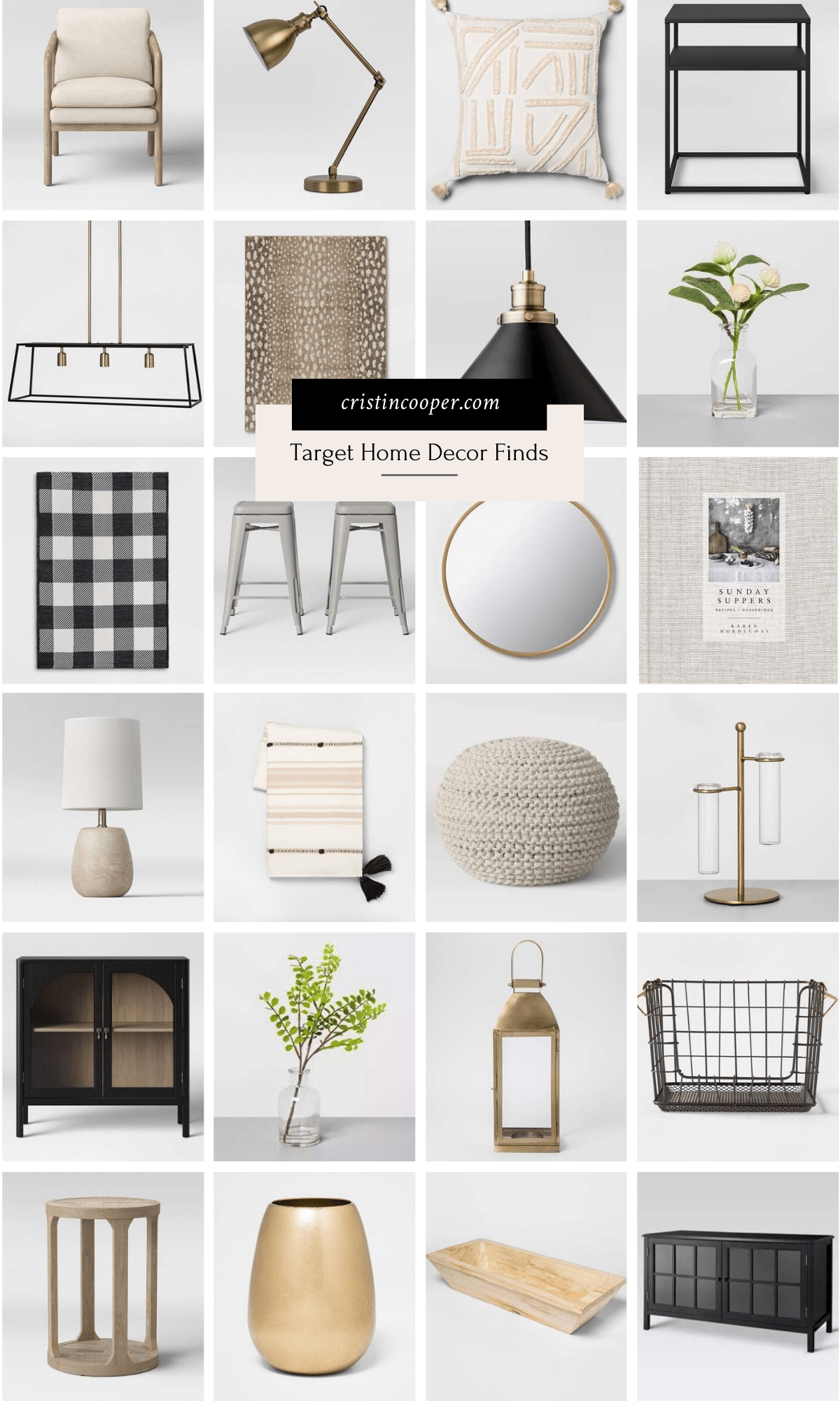 Stylish Target Home Decor Finds Cristin Cooper