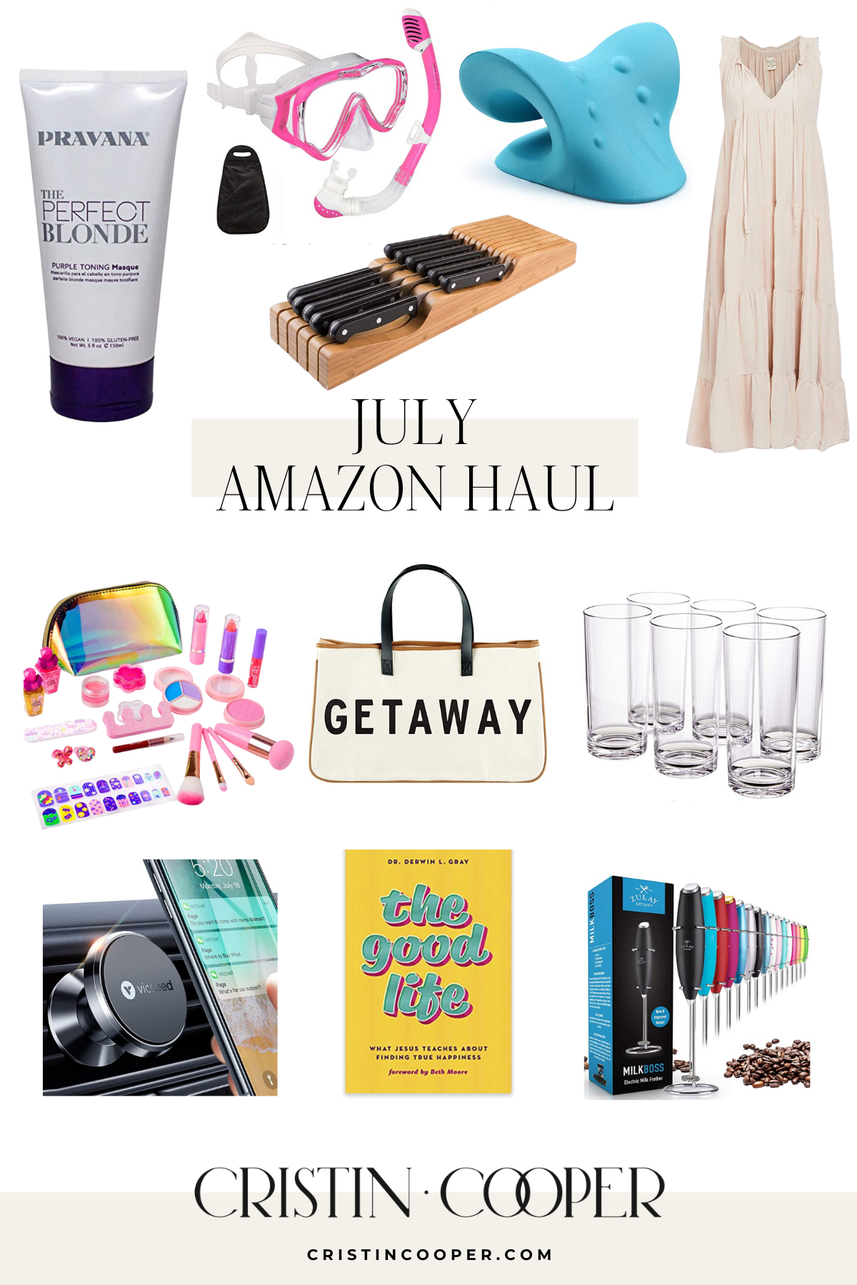July Amazon Haul Cristin Cooper