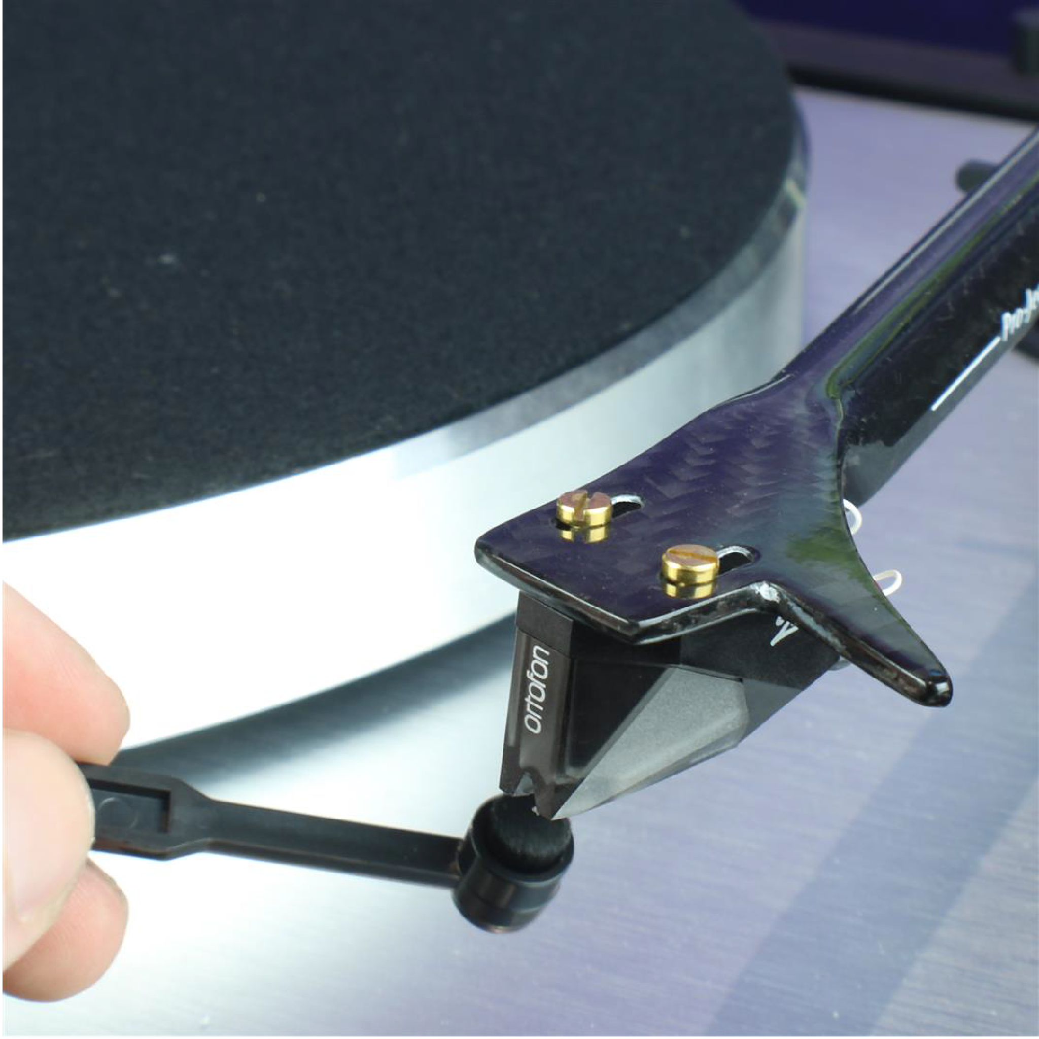 Project Clean IT carbon fibre stylus cleaning brush Criterion Audio