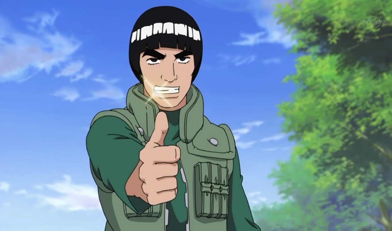Quando que Might Guy começou a utilizar ninjutsu em Naruto Shippuden