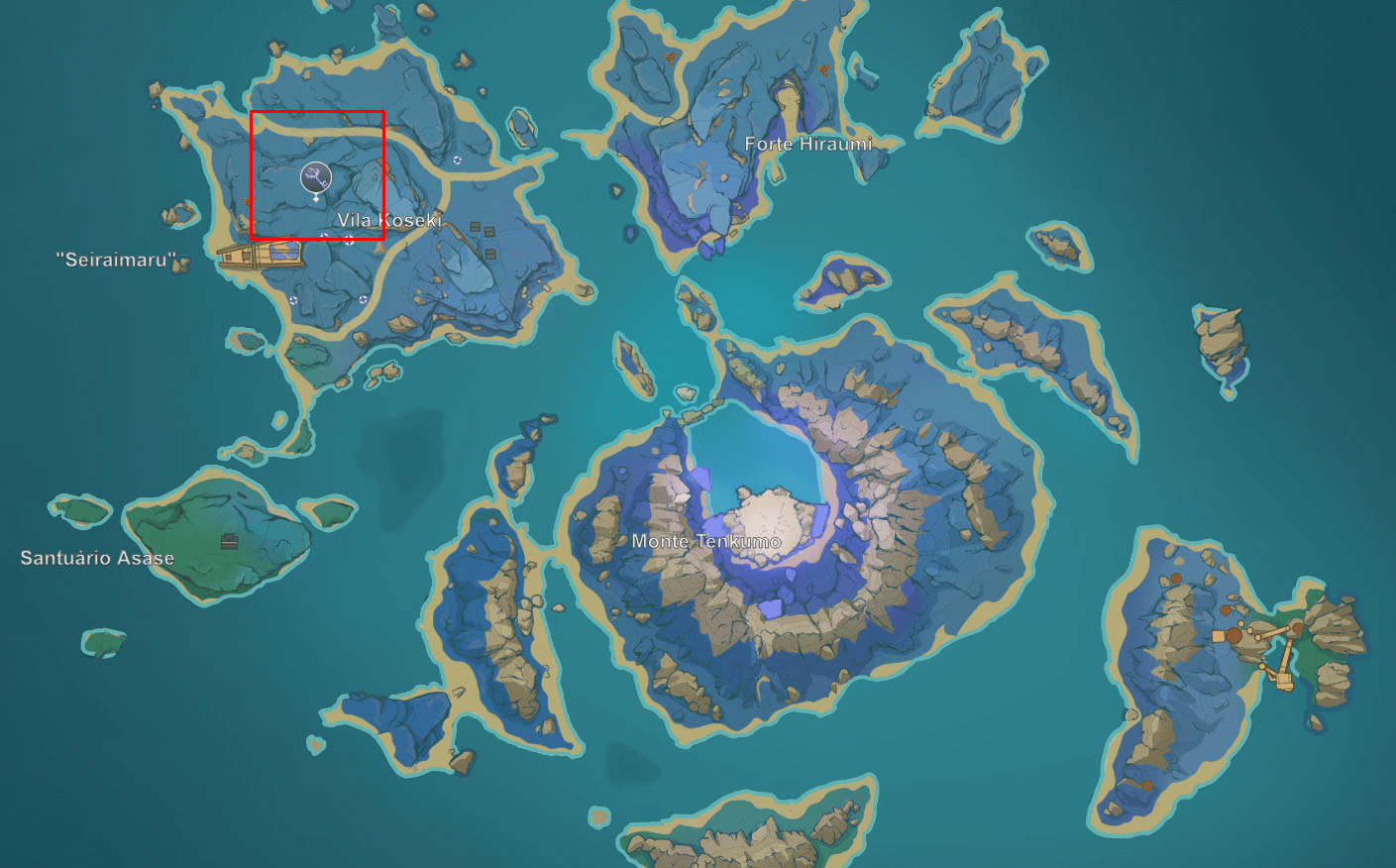 Genshin Impact Localização de todos os Santuários das Profundezas de