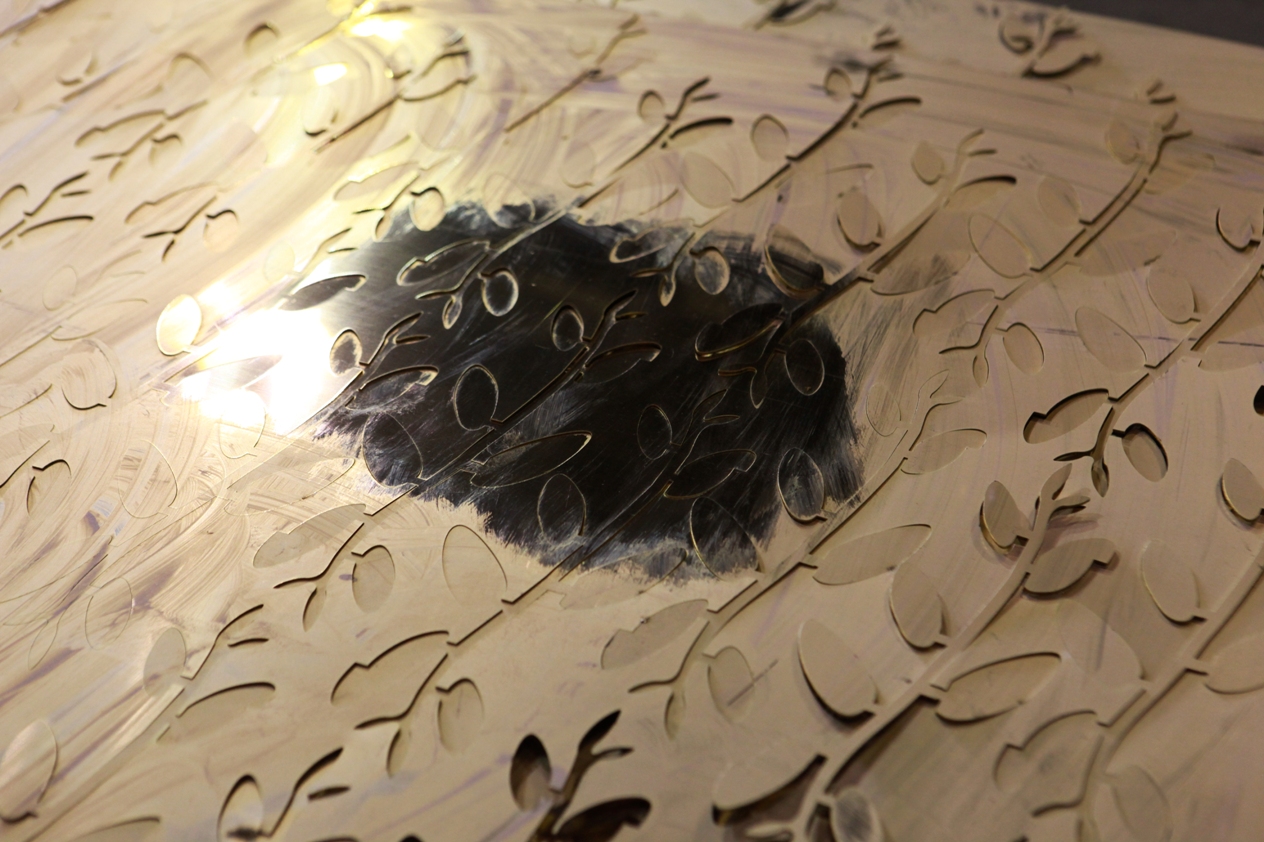 Custom Laser Cut Brass Critical Laser