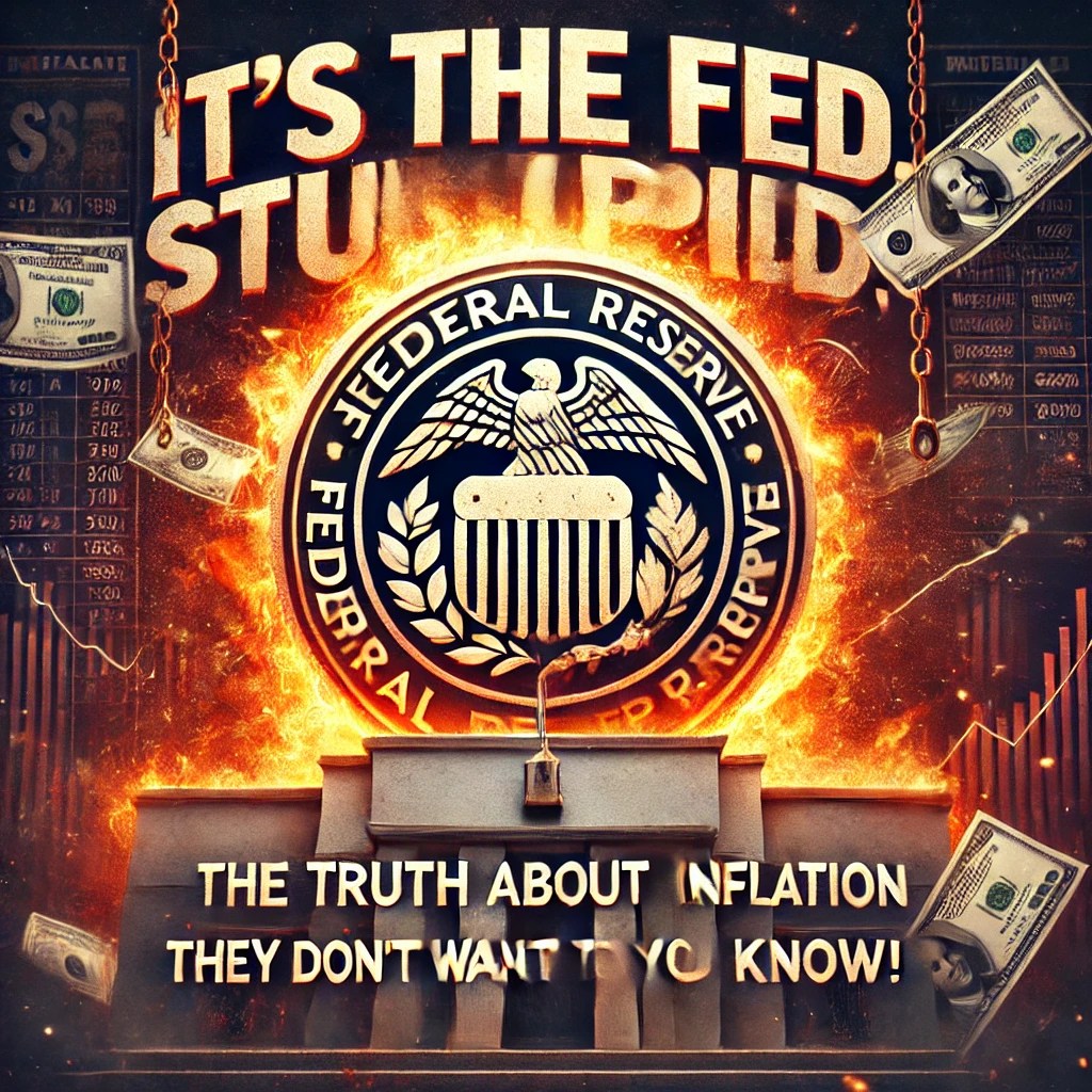 It’s the Fed, Stupid The Truth About Inflation They Don’t Want You to