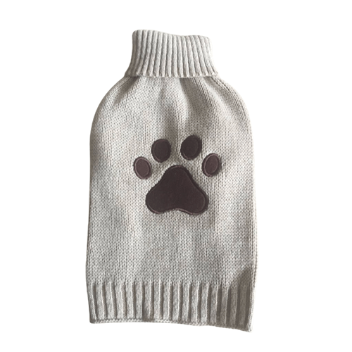 Dog Paw Print Aberdeen Sweater Critter Creed