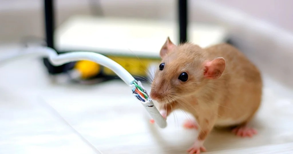Rat Chewing Wires Causes, Risks, and Prevention