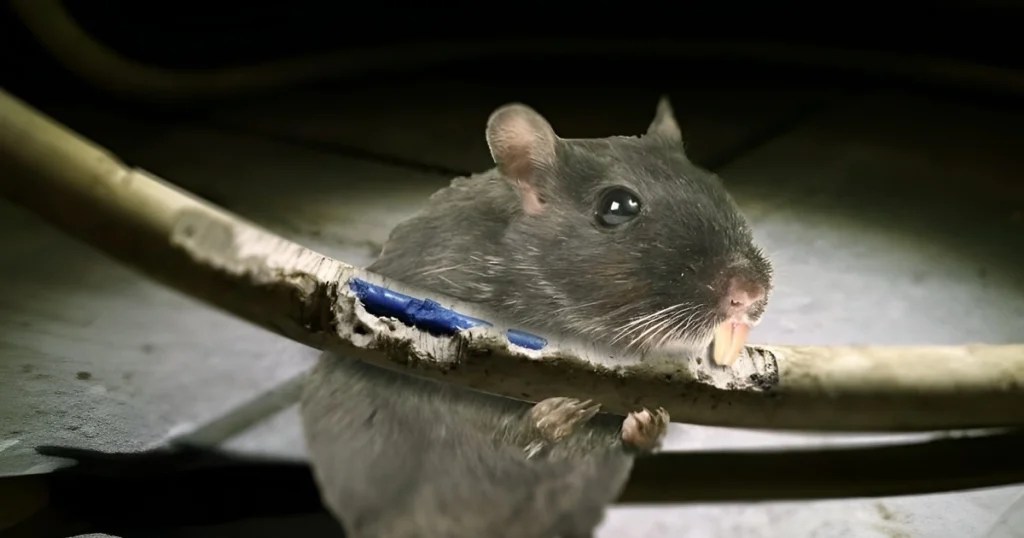 Rat Chewing Wires Causes, Risks, and Prevention
