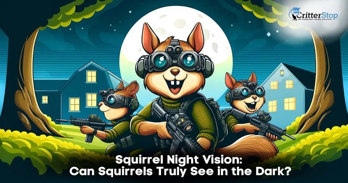 Squirrel Night Vision Can Squirrels See in the Dark? Critter Stop
