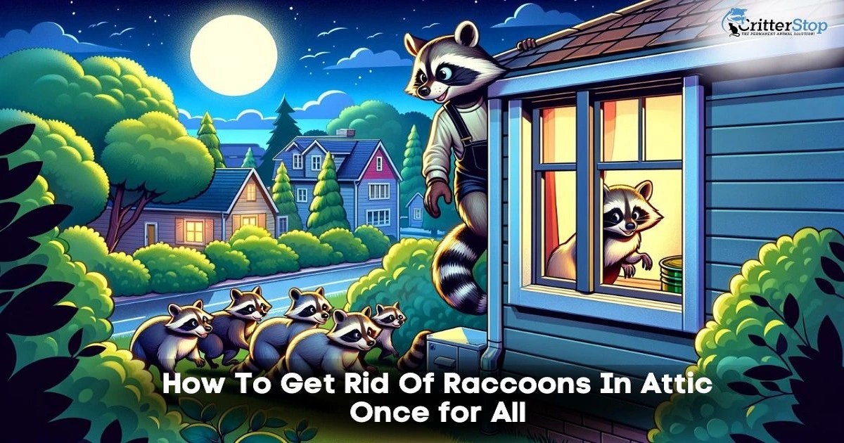 How To Get Rid Of Raccoons In Attic Once for All Critter Stop
