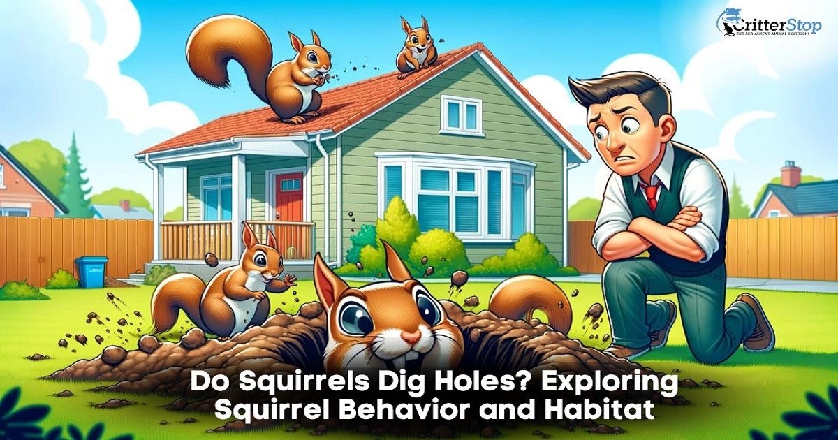 Do Squirrels Dig Holes? Exploring Squirrel Behavior and Habitat