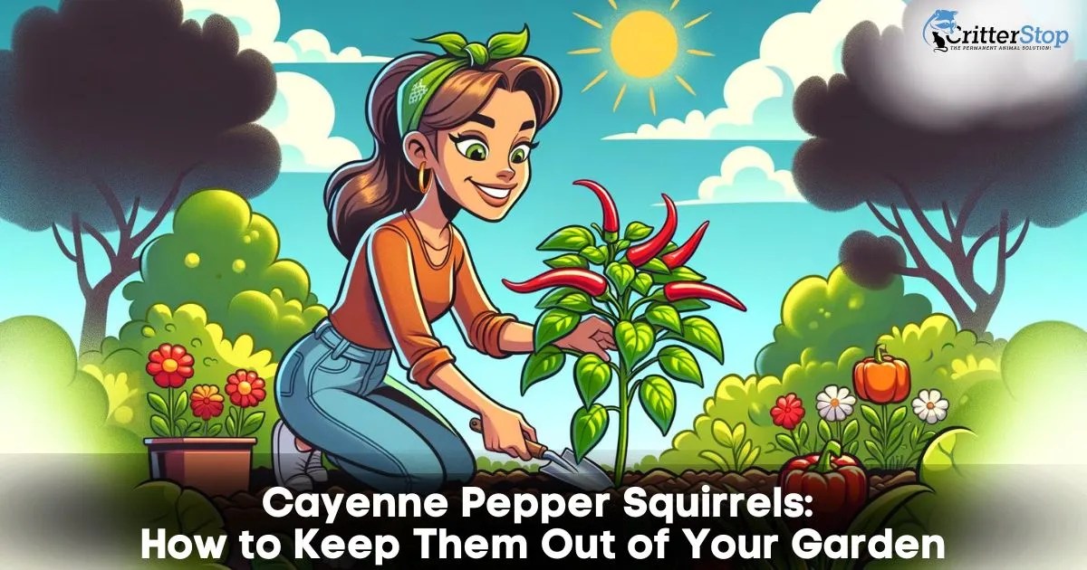 Cayenne Pepper Squirrels How to Keep Them Out of Your Garden Critter