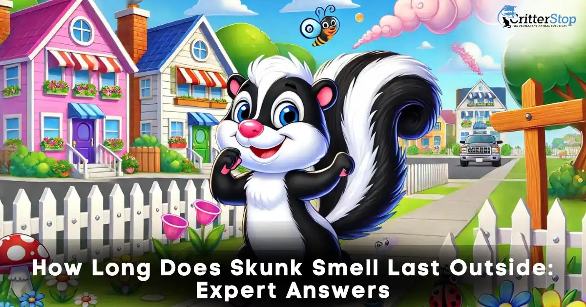 How Long Does Skunk Smell Last Outside Expert Answers