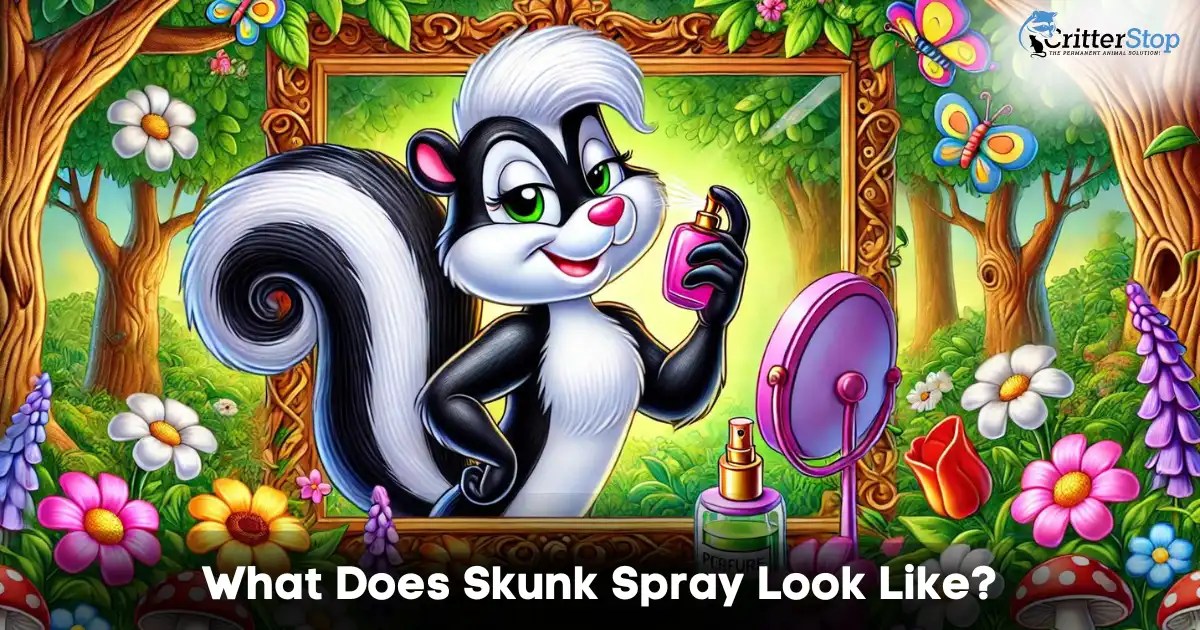 What Does Skunk Spray Look Like? Critter Stop